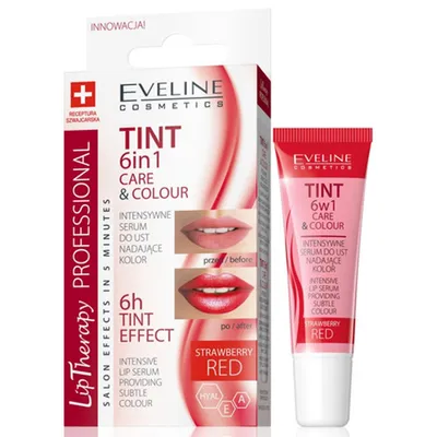 Eveline Cosmetics Lip Therapy Professional Tint 6 in 1 (Serum do ust)