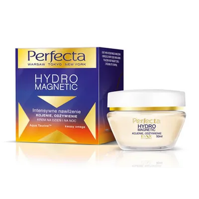 Perfecta Hydro Magnetic, Krem na dzień i na noc 'Intensywne nawilżenie, kojenie, odżywienie'