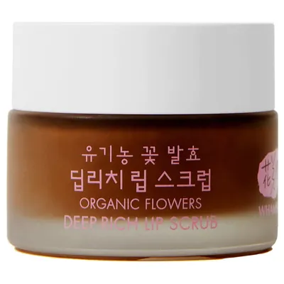 Whamisa Organic Flowers, Deep Rich Lip Scrub (Peeling do ust)