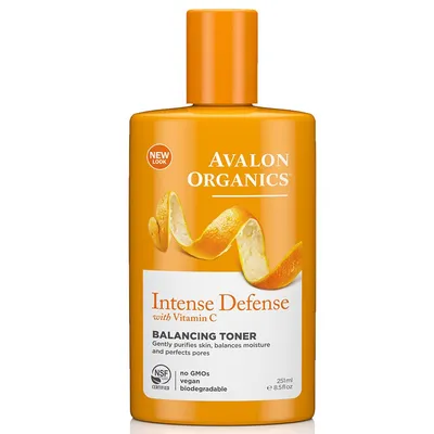 Avalon Organics Intense Defence with Vitamin C, Balancing Toner (Tonik balansujący z witaminą C)