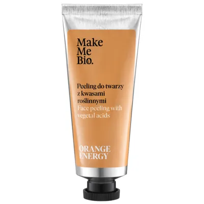 Make Me Bio Orange Energy Face Peeling with Vegetal Acids (Peeling do twarzy z kwasami roślinnymi)