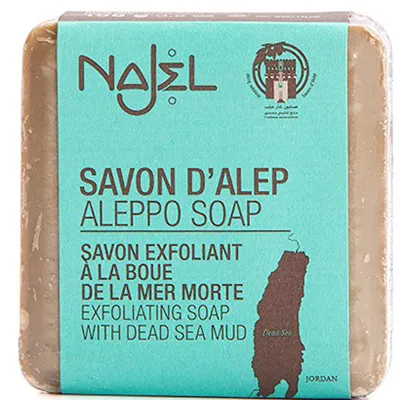 Najel Aleppo Soap with Dead Sea Mud (Mydło Aleppo z błotem z Morza Martwego)