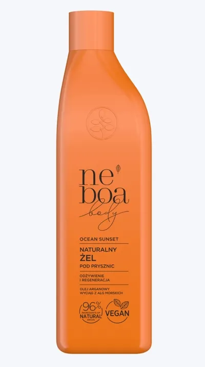 Neboa Body, Ocean Sunset Shower Gel (Naturalny żel pod prysznic '`Wygładzenie i ujędrnienie`)