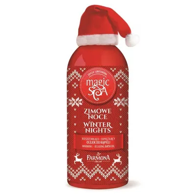 Magic Spa Winter Night, Warming - Relaxing Bath Oil (Olejek do kąpieli 'Zimowe noce')
