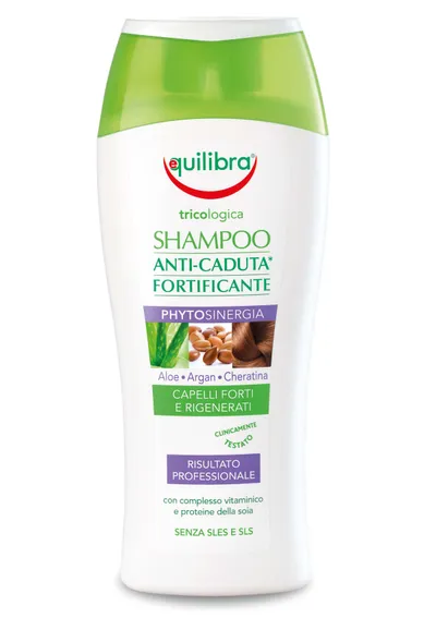 Equilibra Shampoo Anti - Caduta Fortificanti (Wzmacniający szampon przeciw wypadaniu włosów)