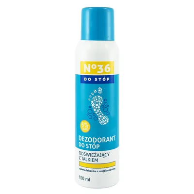 No 36 Dezodorant do stóp odświeżający z talkiem