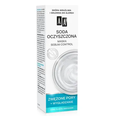 AA Color Detox, Soda oczyszczona, Maska sebum control