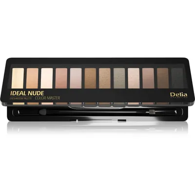 Delia Ideal Nude  02 Color Master Eyeshadow Palette (Paleta cieni do powiek)