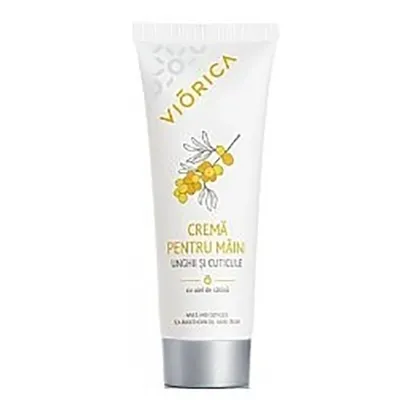 Viorica Hand Nails And Cuticles Hand Cream (Krem do rąk i paznokci z olejem z rokitnika)