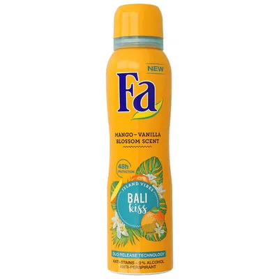 Fa Island Vibes, Bali Kiss, Anti-perspirant Spray (Antyperspirant odświeżający zapachowy w sprayu)