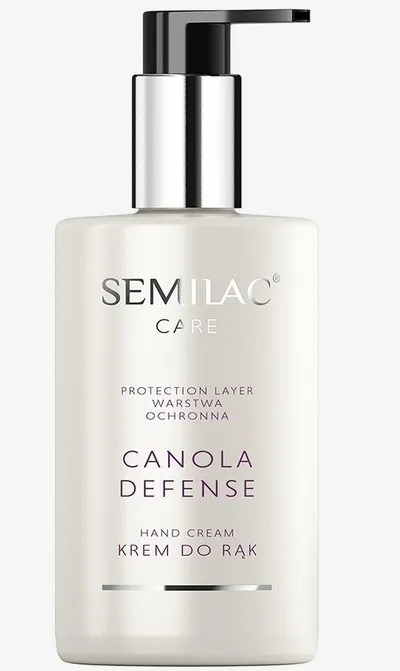 Semilac Care, Canola Defense Protection Layer Hand Cream (Ochronny krem do rąk)