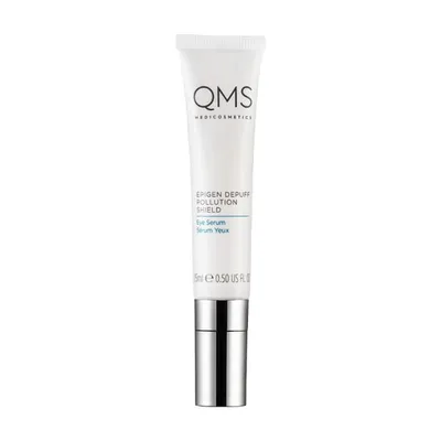 QMS Medicosmetics Epigen Depuff Pollution Shield Eye Serum (Epigenowe serum niwelujące worki i cienie pod oczami)