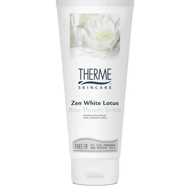 Therme Zen White Lotus Rice Shower Scrub (Ryżowy peeling do ciała)
