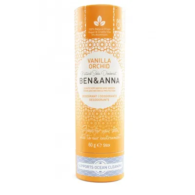 Ben&Anna Vanilla Orchid Natural Soda Deodorant (Naturalny dezodorant na bazie sody)
