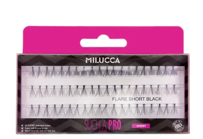 Milucca Short Such a Pro Lashes (Sztuczne rzęsy w kępkach)