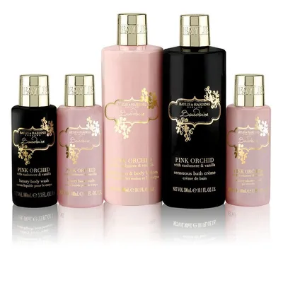 Baylis & Harding Pink Orchid, Sensuous Bath Creme (Krem do kąpieli)
