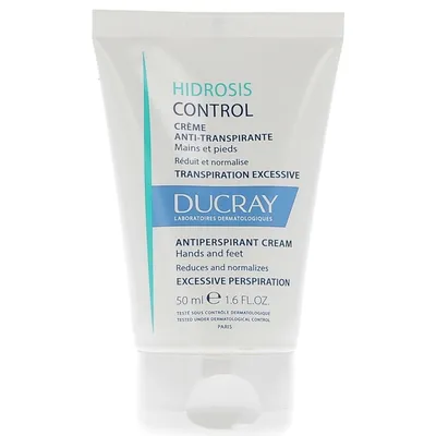 Ducray Hidrosis Control, Creme Anti-Transpirante Mains & Pieds [Antiperspirant Cream Hands and Feet] (Krem do rąk i stóp antyperspiracyjny)