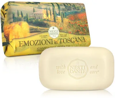Nesti Dante Emozioni in Toscana, The Golden Countryside Natural Soap (Naturalne mydło toaletowe `Złota wieś`)