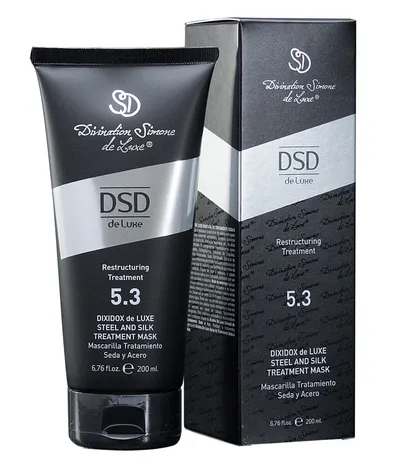 DSD de Luxe Restructuring Treatment 5.3 Dixidox de Luxe Steel and Silk Treatment Mask (Maska do włosów z żelazem i jedwabiem)