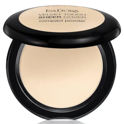 IsaDora Velvet Touch Sheer Cover, Compact Powder (Puder w kompakcie)