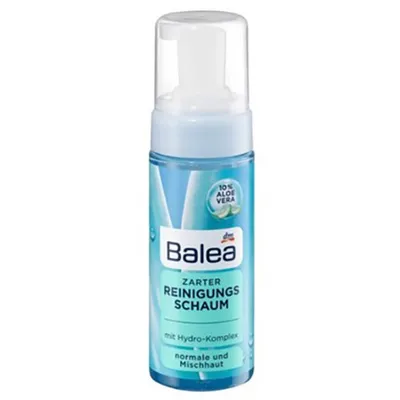Balea Zarter Reinigungs Schaum mit Aloe Vera Extrakt (Oczyszczająca pianka do twarzy z aloesem)