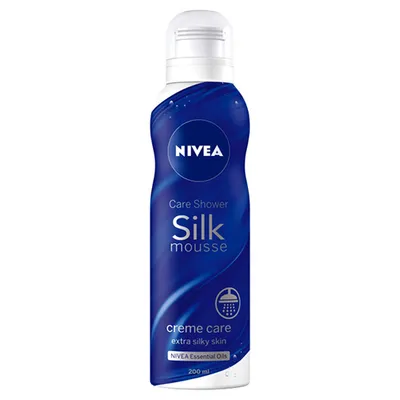 Nivea Silk Mousse, Mus do mycia ciała pod prysznic z olejkami pielęgnującymi