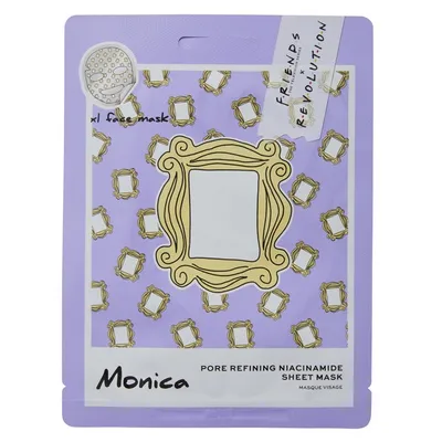 Revolution Beauty (Makeup Revolution) Makeup Revolution x Friends, Monica Pore Refining Niacinamide Sheet Mask (Maska w płachcie z niacynamidem)