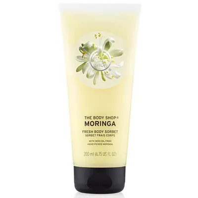 The Body Shop Moringa, Body Sorbet (Sorbet nawilżający do ciała)