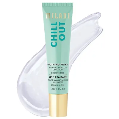 Milani Chill Out, Face Soothing Primer (Wygładzająca baza bez silikonów)