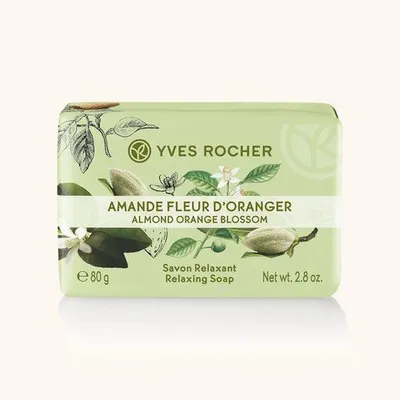 Yves Rocher Amande Fleur d'Oranger Savon Relaxant (Relaksujące mydło `Migdał & kwiat pomarańczy`)