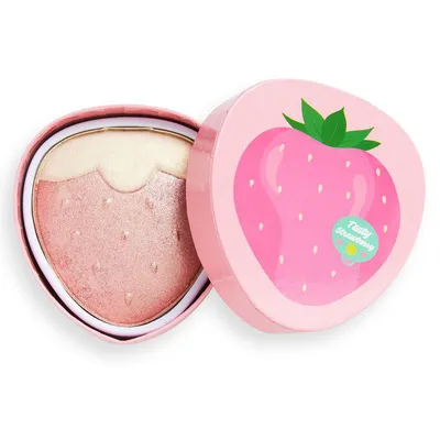 I Heart Revolution Tasty 3D, Strawberry Highlighter (Rozświetlacz do twarzy `Truskawka`)