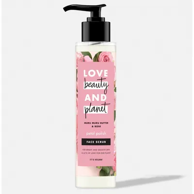 Love Beauty and Planet Petal Polish Murumuru Butter And Rose Face Scrub (Peeling różany)