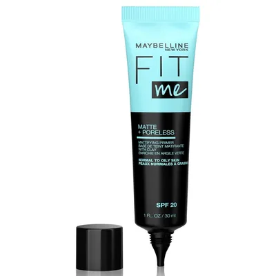 Maybelline New York Fit Me, Matt + Poreless Mattifying Primer SPF 20 (Matująca baza pod makijaż)