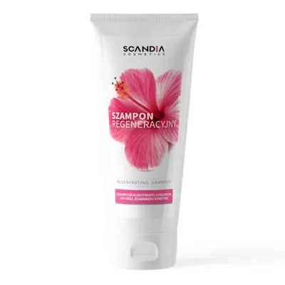Scandia Cosmetics Regeneracyjny szampon z jedwabiem i keratyną