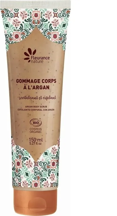 Fleurance Nature Argan Body Scrub (Rewitalizujący peeling do ciała z drobinkami ze sproszkowanych łupin arganu)