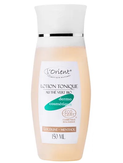 l'Orient Lotion Tonique au The Vert Bio (Energetyzujący tonik do twarzy z zieloną herbatą BIO)