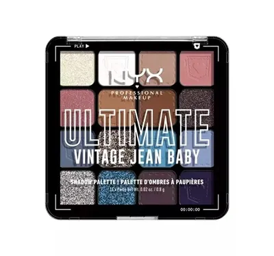 NYX Professional Makeup Ultimate Shadow Palette Vintage Jean Baby (Paleta cieni do powiek)