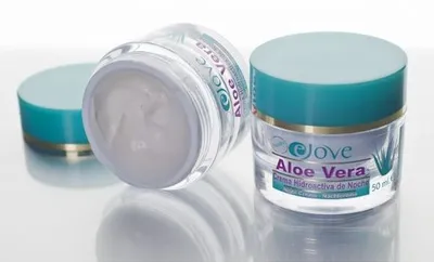 Ejove Cosmetics Aloe Vera, Nawilżający krem na noc 100% aloes