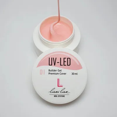 LakiLak Builder Gel, Premium Cover (Żel budujący typu cover (różne rodzaje))
