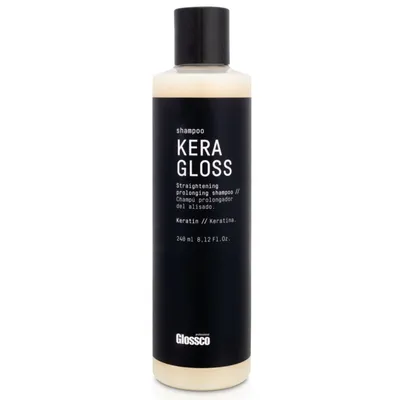 Glossco KeraGloss, Straightening Prolonging Shampoo (Szampon po keratynowym prostowaniu)