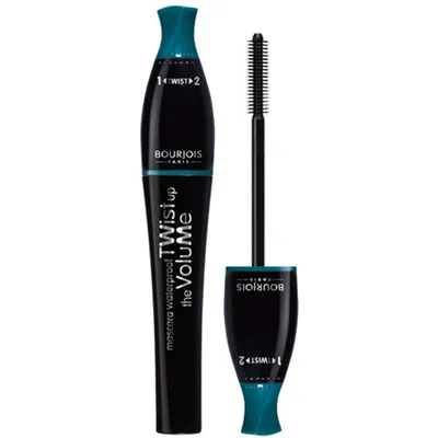 Bourjois Twist Up The Volume Waterproof Mascara (Wodoodporny tusz do rzęs wydłużający i pogrubiający)