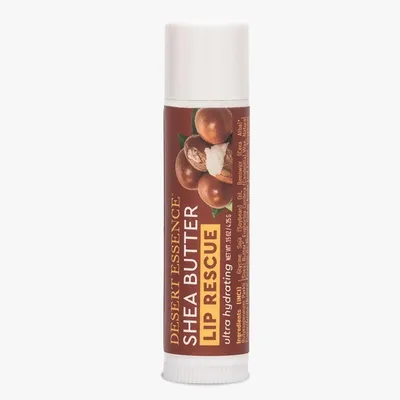Desert Essence Ultra Hydrating Lip Resecue Balm with Shea Butter (Nawilżający balsam do ust z masłem shea)