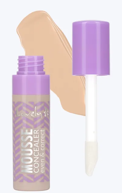 Lovely Mousse Concealer, Even & Correct (Korektor w musie)