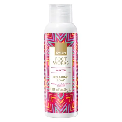 Avon Foot Works, Winter Relaxing Soak (Kąpiel do stóp)