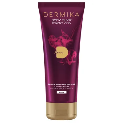 Dermika Body Elixir Kwasy AHA, Balsam anti-age booster z kwasami AHA