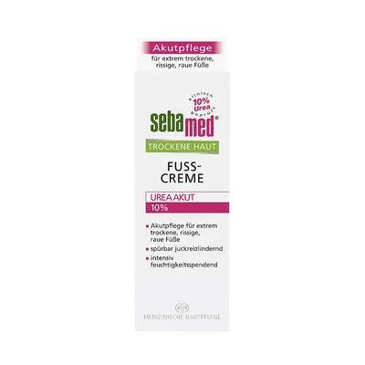 Seba Med Fuß Creme Urea Akut 10 % (Krem do suchej skóry stóp z 10% mocznikiem)