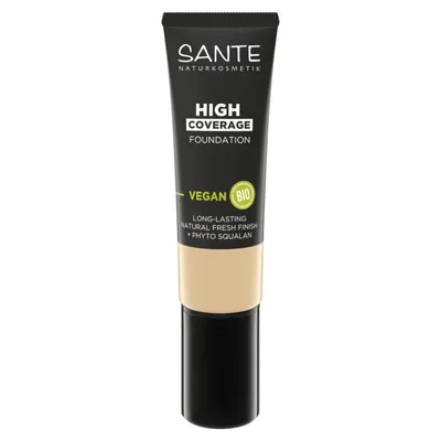 Sante Naturkosmetik High Coverage Foundation (Kryjący podkład do twarzy)