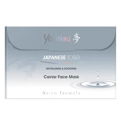 Jacques Battini Yochimu, Japanese Rose Revitalising & Soothing Caviar Face Mask (Maska kawiorowa rewitalizująco-kojąca)
