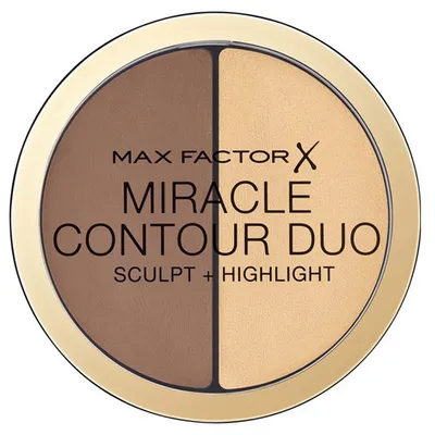 Max Factor Miracle Contour Duo Sculpt + Highlight (Bronzer i rozświetlacz)