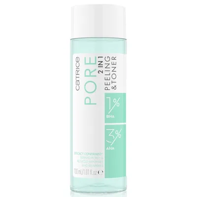 Catrice Pore 2-in-1 Peeling & Toner (Złuszczający tonik do twarzy)